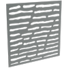 ProtectorAl 300-1200 x 300-1200mm Monument Slate Unframed Solid Aluminium Decorative Panel