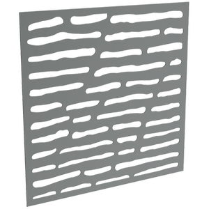 ProtectorAl 300-1200 x 300-1200mm Monument Slate Unframed Solid Aluminium Decorative Panel