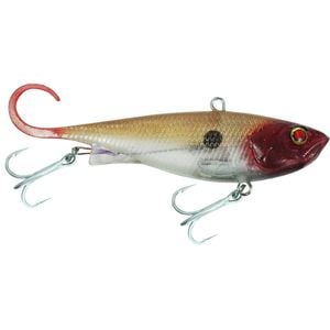 78mm Zerek Fish Trap Soft Vibe Sinking Crankbait Fishing Lure - Bronzed Cherry