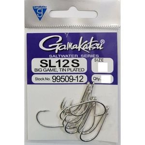 Gamakatsu SL12S Big Game Fly Fishing Hook 8/0
