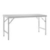 Vogue Folding Table Stainless Steel 1800mm Commercial Kitchen Catering Equipment