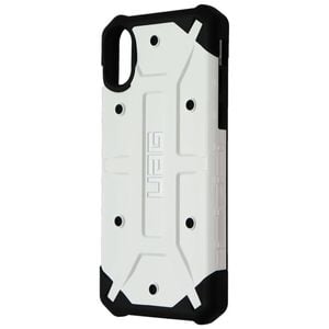 Urban Armour Gear Pathfinder Phone Case For iPhone XS - White/Silver Logo