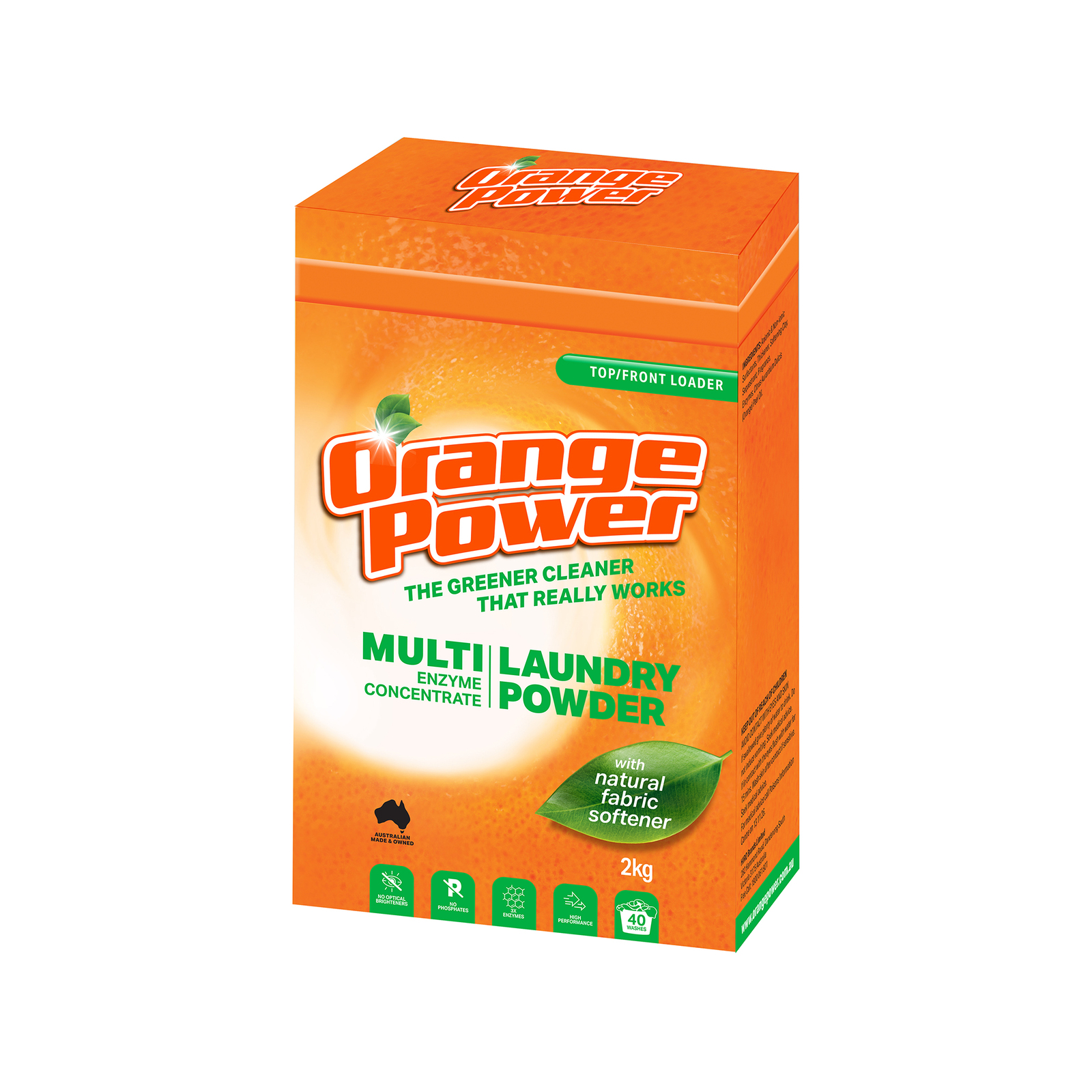 Orange Power 2kg Laundry Powder product image