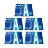 5pk Braz A4 Copy Paper 80gsm 500 Sheets Ream Office Stationery 210x297mm White
