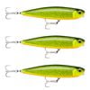 3x Rapala 13cm Precision Xtreme Pencil EXO Topwater Fishing Lure -Golden Dorado