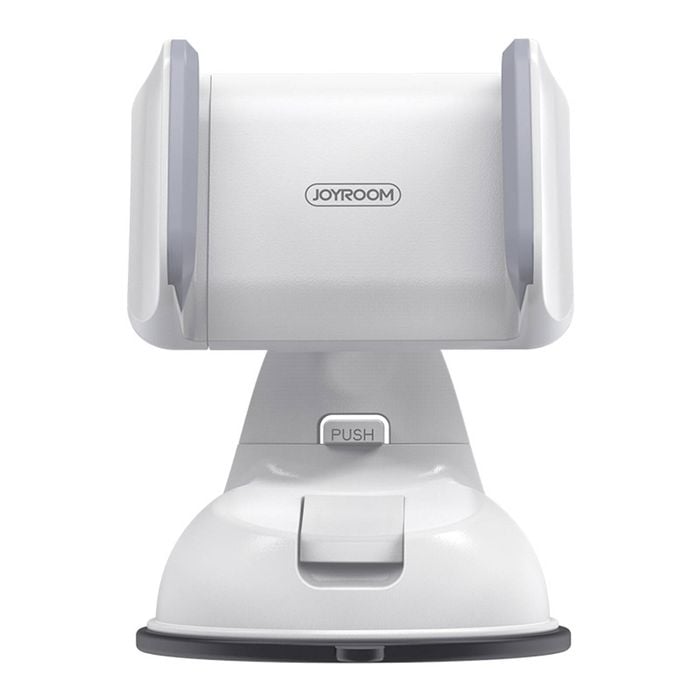 Car Holder Joyroom 360 Suction Cup Universal Phone Stand Windscreen Mount - White & Grey