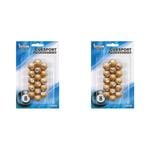 2PK Formula Sports Wood Kelly Pool Marbles Billiard Accessory