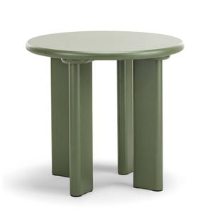 Omni 50cm Olive Green Chunky Round Side Table
