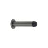 Zanda 85mm Graphite Nickel Concealed Fix Skirting Door Stop
