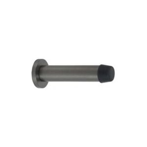 Zanda 85mm Graphite Nickel Concealed Fix Skirting Door Stop