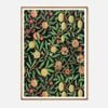 Galrie William Morris Fruit Garden Classic Floral Art Print for Home Decor, Wood Frame, 50 x 70cm (20 x 28inch)