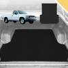 Outback GT 6D Pro Ute Tub Mat for Toyota Hilux Single Cab 2005-Current (With Spray On Liner or No Liner)  - Black