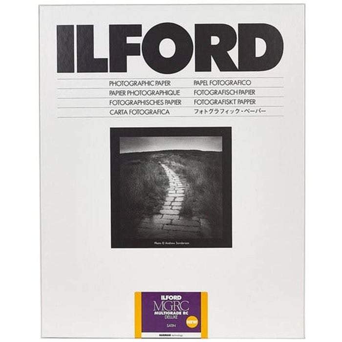 Ilford Multigrade Rc Deluxe 5x7" Satin 12.7x17.8cm 25 Sheets