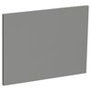Kaboodle Smoked Grey Overhead End Panel