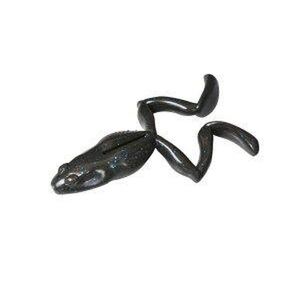 Jackall Clone Frog Finesse Soft Plastic Fishing Lure Black Poison