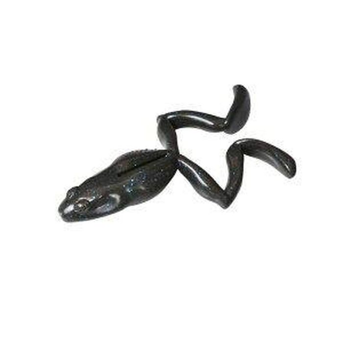 Jackall Clone Frog Finesse Soft Plastic Fishing Lure Black Poison