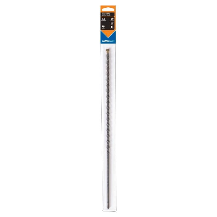 Sutton Tools 8 x 400mm DB TCT Masonry Drill Bit