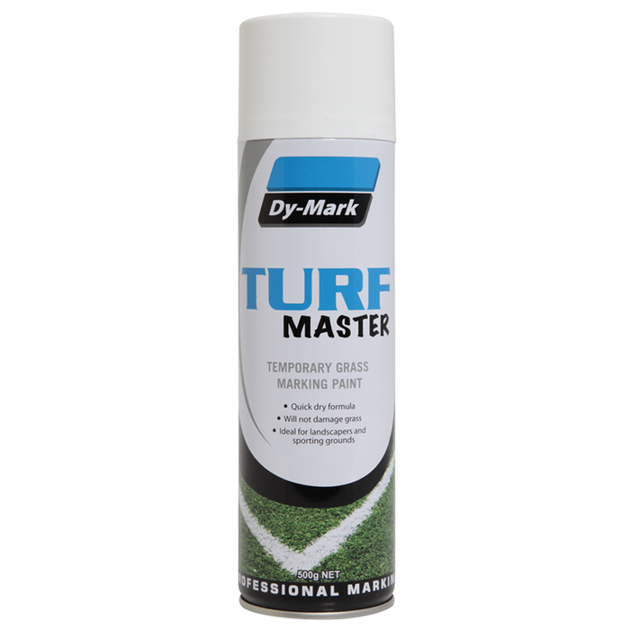 Dy-Mark 500g White Turf Master Grass Marking Paint