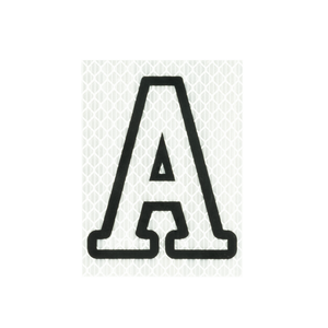 Sandleford 80mm Self Adhesive Night Shine Letter A