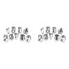 2 x 9pc Wiltshire Number Shaped Cookie/Biscuit Bakeware Cutters
