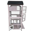 Yes4pets Pet Cat Bird Ferret Shelter Condo With Escape Door Wooden Kitten Cage House