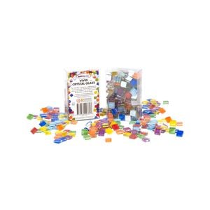 Mandala Art Vivid Crystal Mosaic Glass Tiles