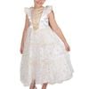 Deluxe Girls Golden Star Angel Costume - 9-10