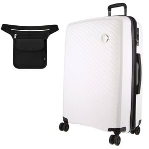 Pierre Cardin Inspired  Luggage  Large in Blue + Milleni Waist Bag 2 Items