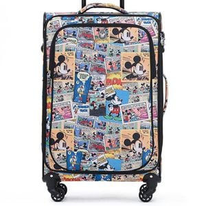 Disney - Dis022 Comic 25in Medium 4 Wheel Soft Suitcase