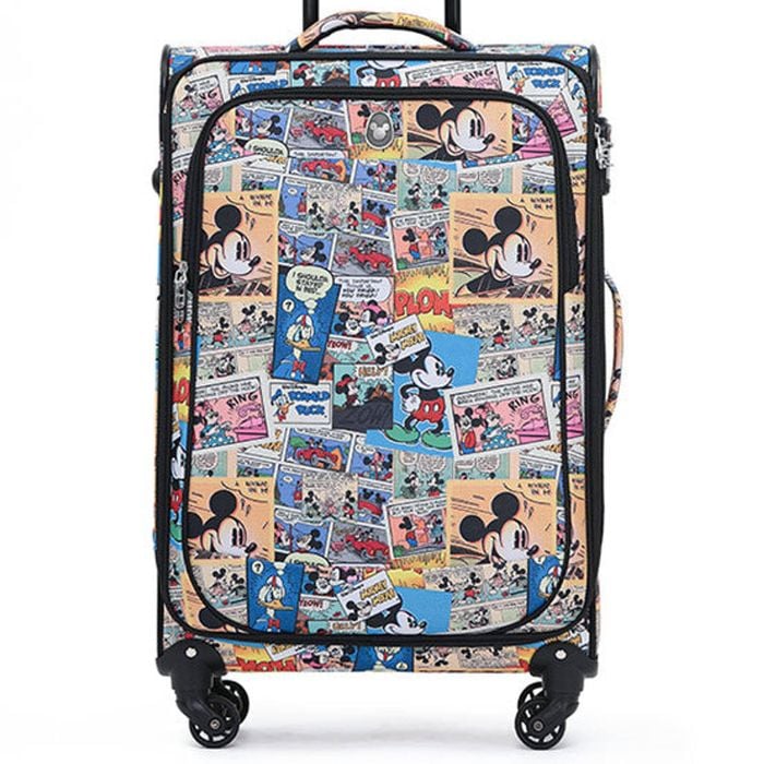 Disney - Dis022 Comic 25in Medium 4 Wheel Soft Suitcase