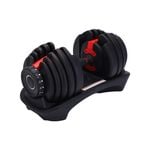 24kg Adjustable Dumbbell Home Gym Equipment Weight Fitness