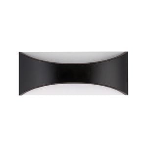 Arlec Black Marina CCT LED Exterior Wall Light