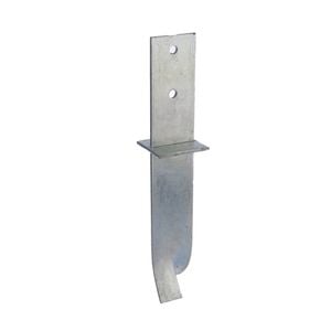 BOWMAC B197 Hot Dip Galvanised Post And Bearer Bracket