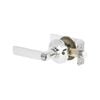 Lockwood Chrome Plated Symmetry Entrance Lever Set
