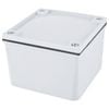 DETA 108 x 108 x 76mm Grey PVC Conduit Adaptable Box - Single Pack