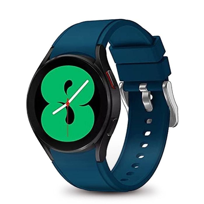TEGAL Silicone Sport Band Strap For Samsung Galaxy Watch 5 / 5 Pro / 4 / 4 Classic Blue