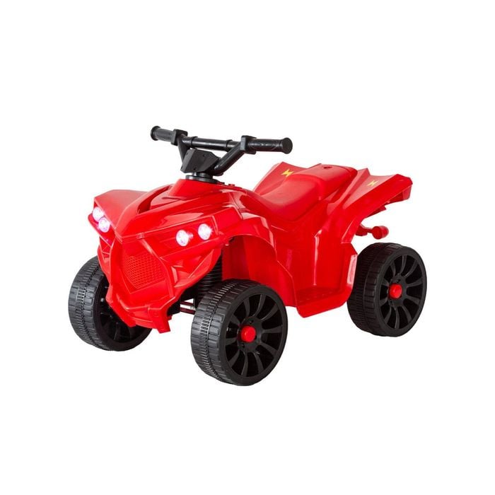 Lenoxx Rechargeable Ride-on Quad bike (Red) with Safe Braking System