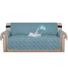 Smarcute 3 Seater Waterproof Sofa Cover Couch Cushion Furniture Protector Blue