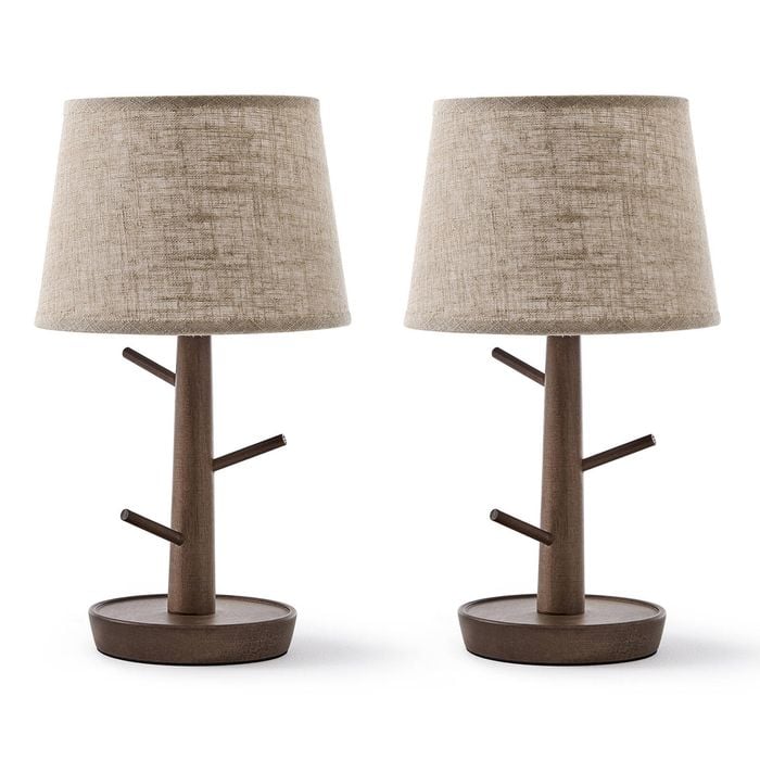 Sherwood Set Of 2 Marilyn Table Lamp With Jewellery Branch