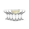 LAV Misket Champagne Saucer Glasses - 240ml - Pack of 12 Vintage Liqueur Drinks Cups
