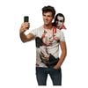 Rubies Dress Up Selfie Shocker Vampire Shirt w/Effect - Size Standard Adults