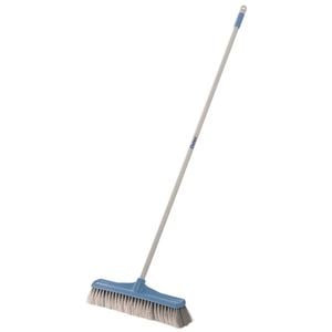Oates 450mm Light Blue Indoor Broom Wide Sweep