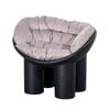 Miuz Roly Poly Chair Lounge Chair Replica Chair Designer Modern Seat [black]