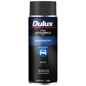 Spray Paint Dulux Autoshield 340G Black Underbody Coat