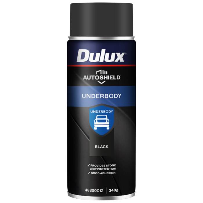 Spray Paint Dulux Autoshield 340G Black Underbody Coat