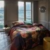 Van Gogh Gladioli Red Cotton Sateen Quilt Cover Set