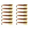 2x 6PK 3In Rapala Crush City The Imposter Plastic Prawn Lures - Motor Oil UV