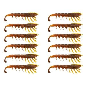2x 6PK 3In Rapala Crush City The Imposter Plastic Prawn Lures - Motor Oil UV