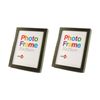 2x Unigift Photo & Artwork Wooden Frame 20x25cm/8x10" Home Office Decor - Black