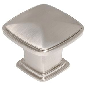Kaboodle Brushed Nickel Iza Knob Kitchen Handle